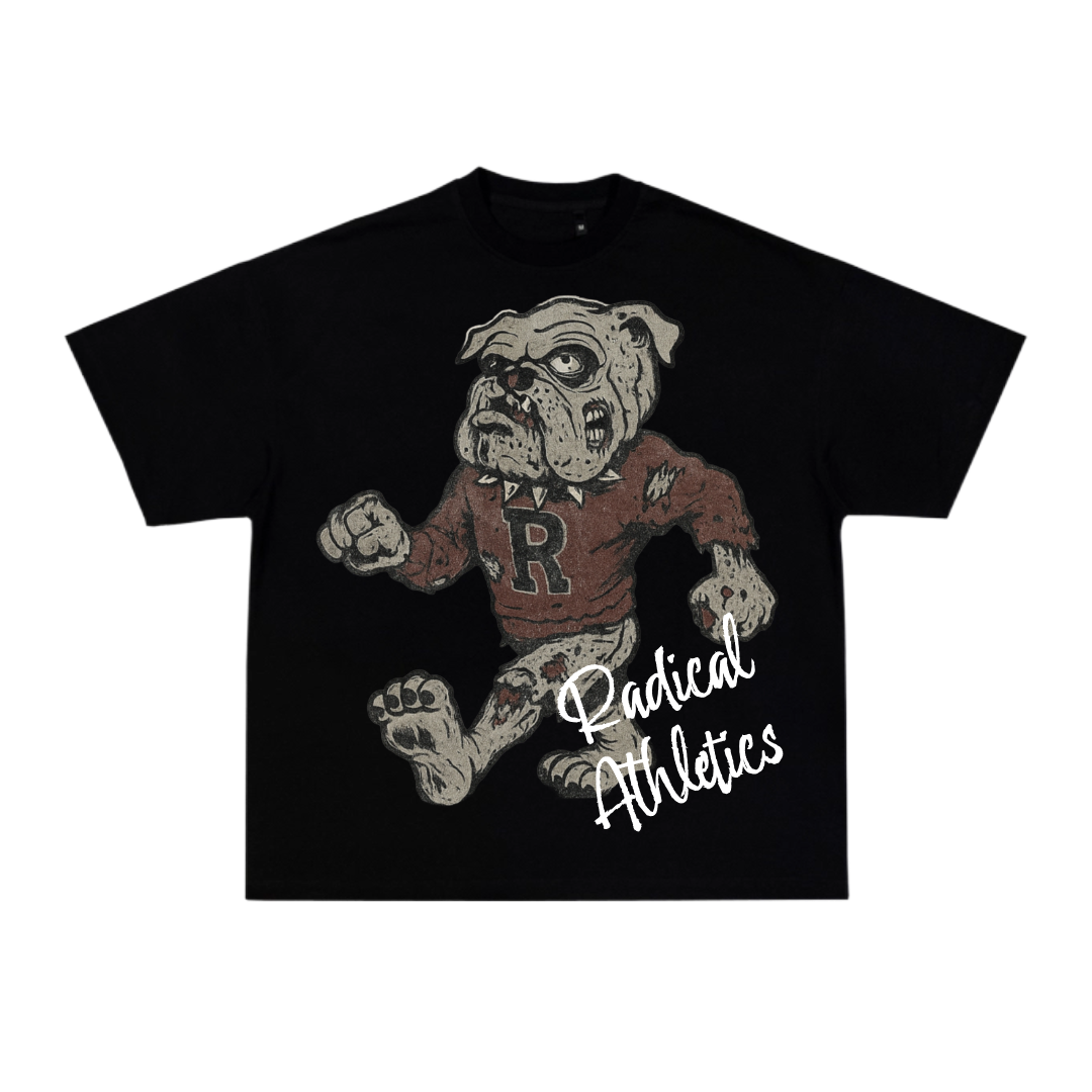 Black Bulldog Tee